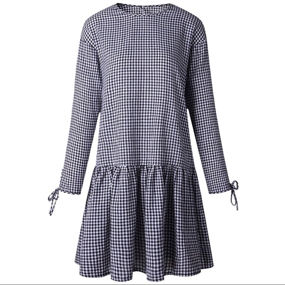 Black and white gingham dress - Picture 3 of 8